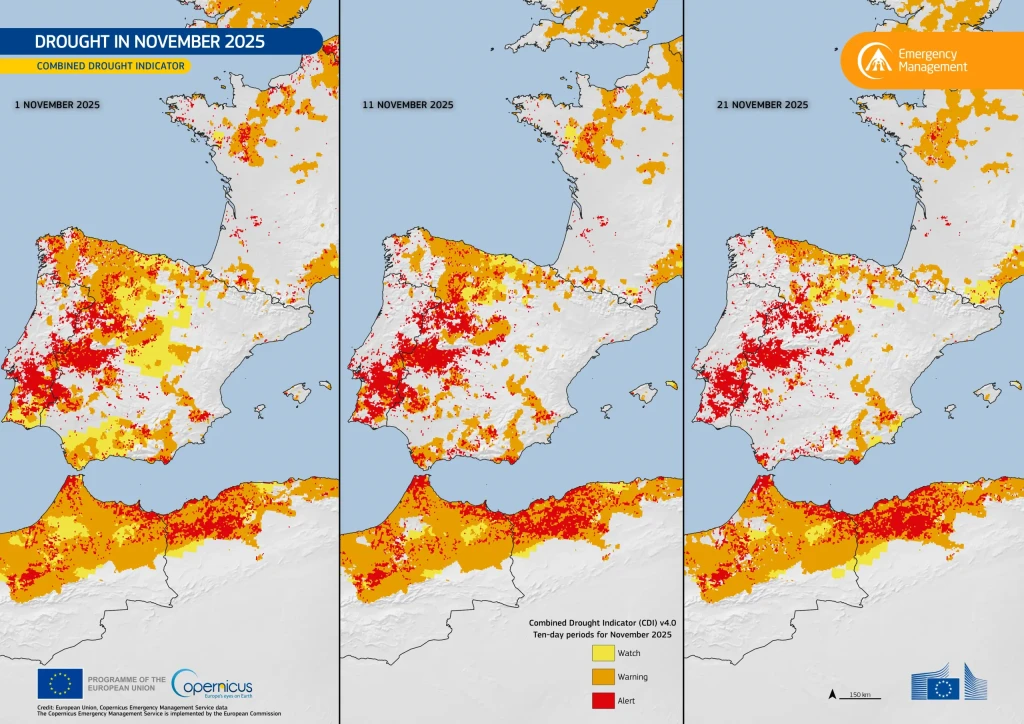Credit: European Union, Copernicus Emergency Management Service data