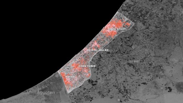 Helpers in Gaza