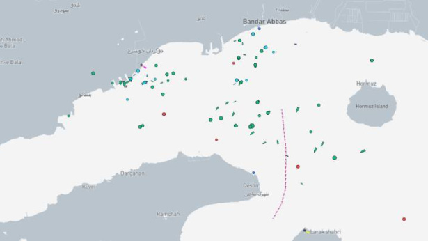 Hormuz: tankers go dark