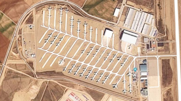 Qatar's parked fleet