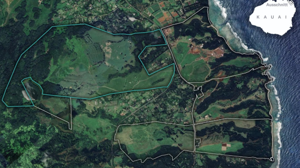 Zuckerberg's paradise in Hawaii
